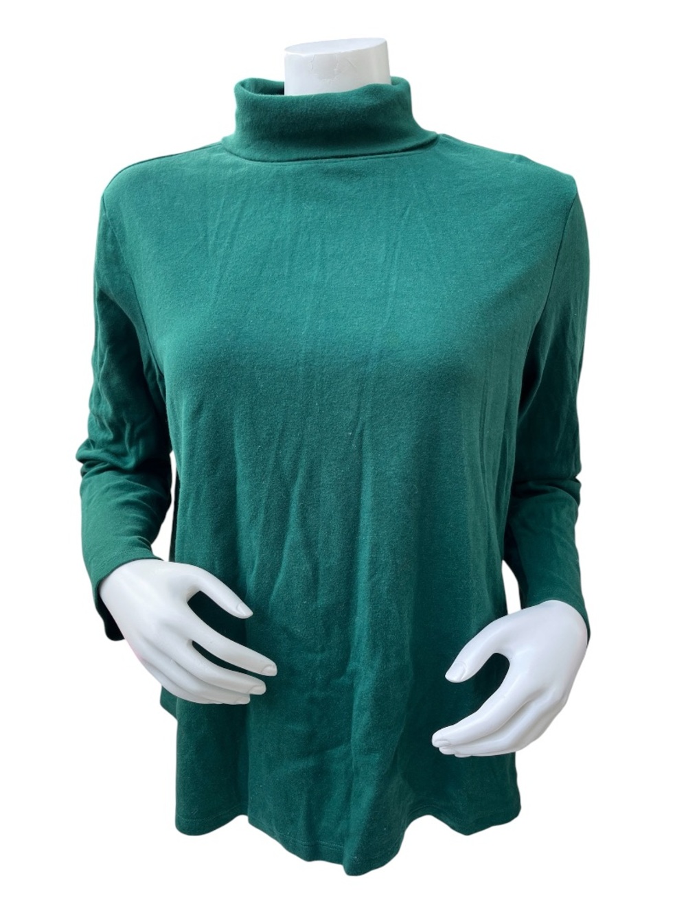 Croft & Barrow Women Green Turtleneck Sweater XXL